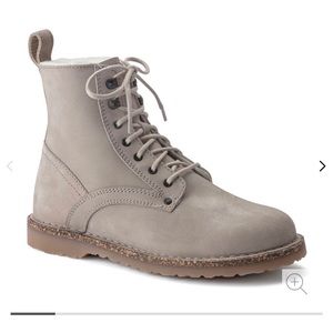 Birkenstock Women’s Bryson Shearling Nubuck Leather Boots